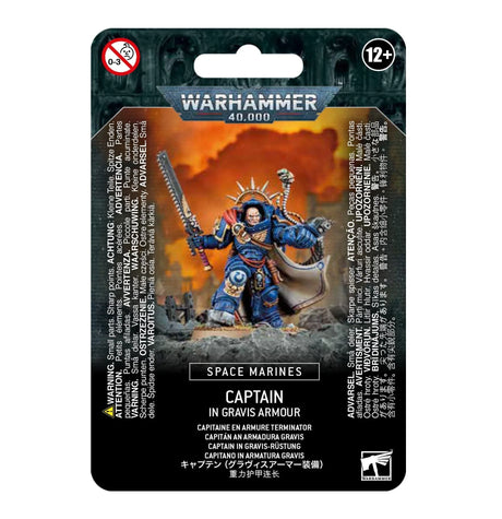 Space Marines: Captain in Gravis Armour - Gap Games