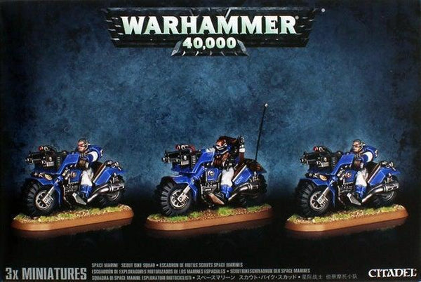 Space Marines: Scout Bike Squad - Gap Games