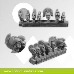 Spartan Heads set#2 (8) - Gap Games