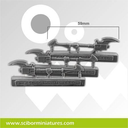 Spartan SF Halberds set (3) - Gap Games