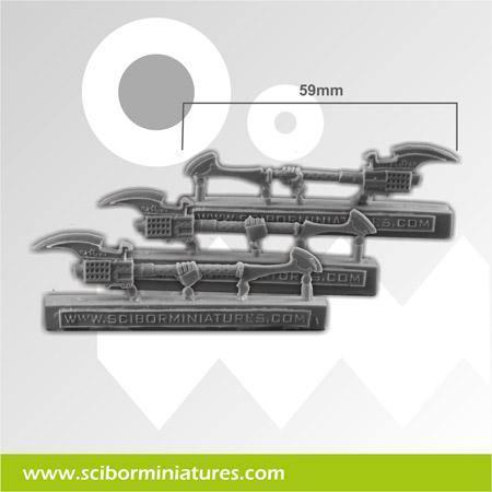 Spartan SF Halberds set (3) - Gap Games