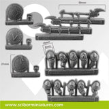 Spartan SF Weapons + Arms set (16) - Gap Games