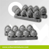 Spartans Shoulder Pads (8) - Gap Games