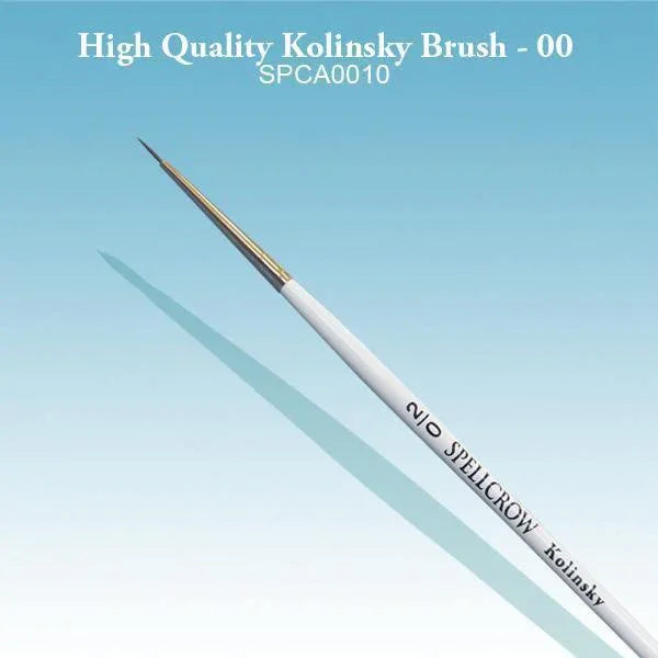 Spellcrow - High Quality Kolinsky Brush - 00 - Gap Games
