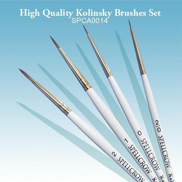 Spellcrow - High Quality Kolinsky Brushes Set  - Gap Games