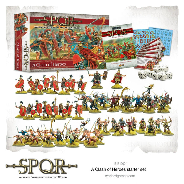SPQR: A Clash of Heroes Starter Set (Revised Edition) - Gap Games