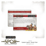 SPQR: Caesar's Legions - Scorpion team - Gap Games