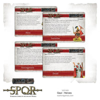 SPQR: Gaul - Heroes - Gap Games