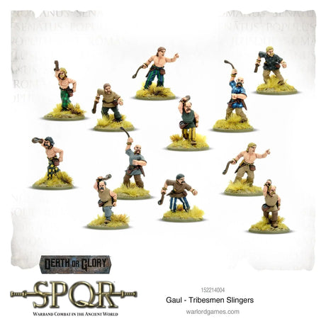 SPQR: Gaul - Tribesmen Slingers - Gap Games