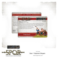 SPQR: Gaul - Tribesmen Slingers - Gap Games