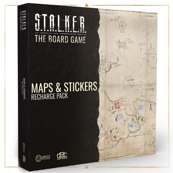 STALKER The Board Game - Maps & Stickers Recharge Pack