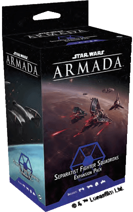 Star Wars Armada Separatist Fighter Squadrons Expansion Pack - Gap Games