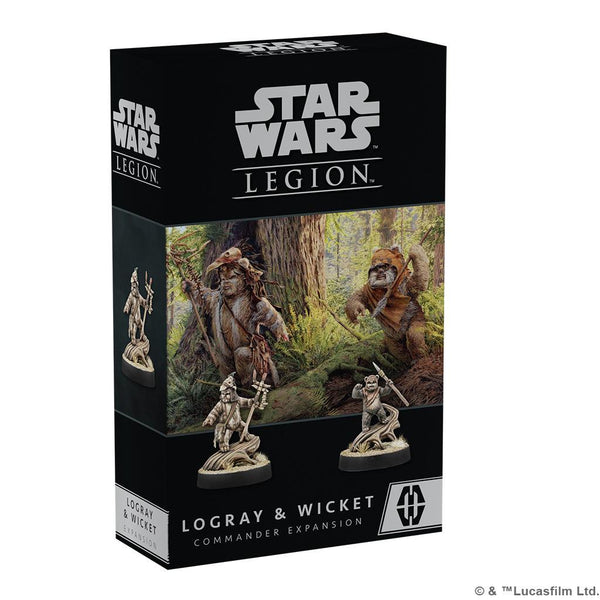 Star Wars Legion Logray & Wicket Commander Expansion - Gap Games