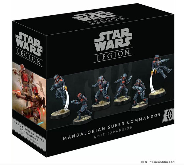 Star Wars Legion Mandalorian Super Commandos Unit Expansion - Gap Games