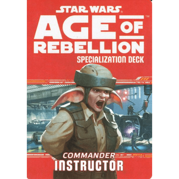 Star Wars RPG Age of Rebellion Instructor Specialization - Gap Games