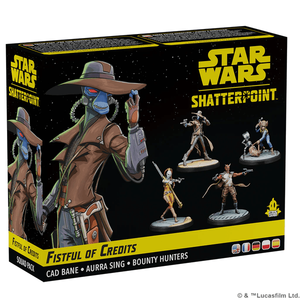 Star Wars Shatterpoint Fistful of Credits Cad Bane Squad Pack - Gap Games