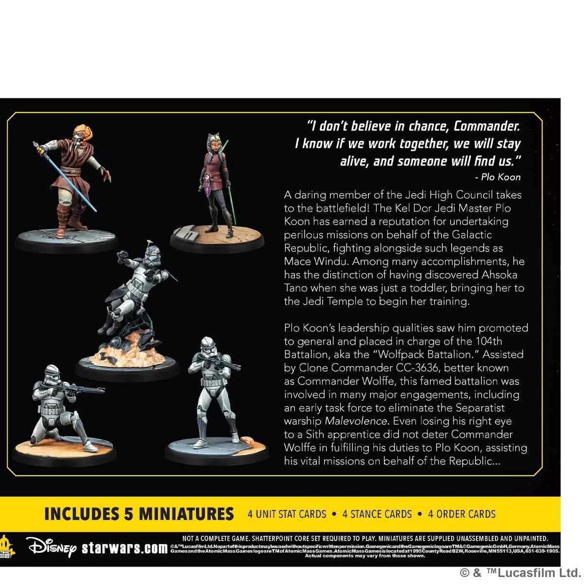 Star Wars: Shatterpoint - Lead by Example Squad Pack - Gap Games