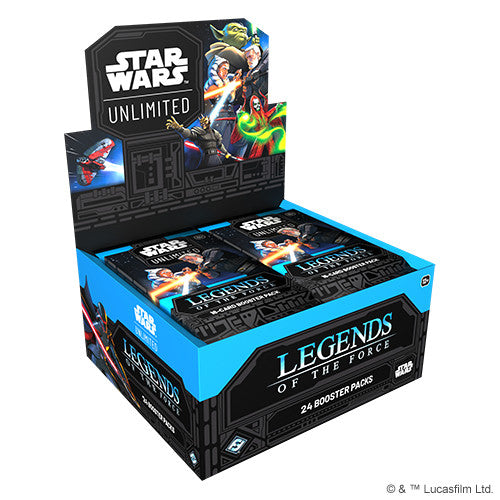 Star Wars Unlimited - Legends of the Force Booster Display - Pre-Order
