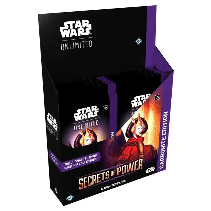 Star Wars Unlimited - Secrets of Power Carbonite Booster Display