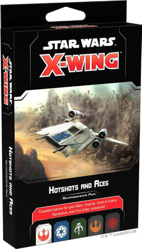 Star Wars X-Wing 2nd Edition Hotshots and Aces Reinforcements Pack - Gap Games