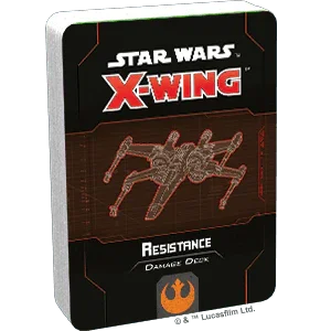 Star Wars X-Wing 2nd Edition Resistance Damage Deck - Gap Games