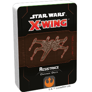 Star Wars X-Wing 2nd Edition Resistance Damage Deck - Gap Games