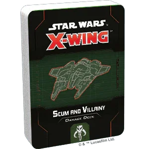 Star Wars X-Wing 2nd Edition Scum and Villainy Damage Deck - Gap Games