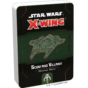 Star Wars X-Wing 2nd Edition Scum and Villainy Damage Deck - Gap Games