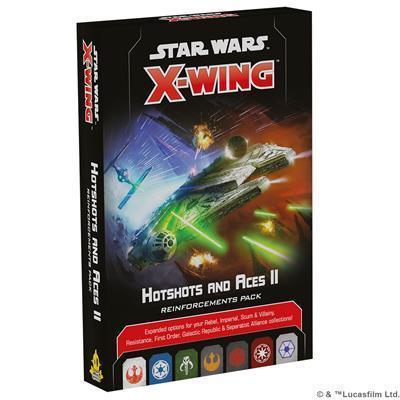 Star Wars X-Wing 2nd Edition The Hotshots and Aces II Reinforcement Pack - Pre-Order - Gap Games