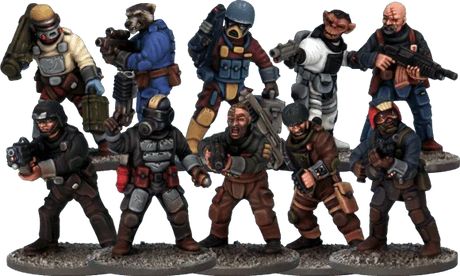 Stargrave - Plastic Mercenaries Box - Gap Games