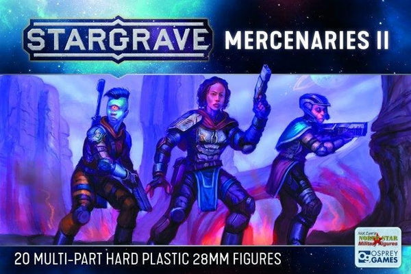 Stargrave - Plastic Mercenaries II Box (Females) - Gap Games