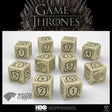 Q Workshop - Game of Thrones - Stark Dice Set 10x D6