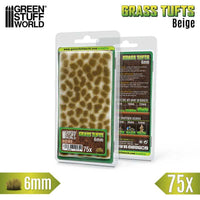 GREEN STUFF WORLD Static Grass Tufts 6 mm - Beige