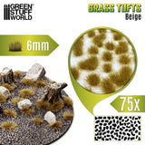 GREEN STUFF WORLD Static Grass Tufts 6 mm - Beige