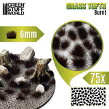 GREEN STUFF WORLD Static Grass Tufts 6 mm - Burnt Brown