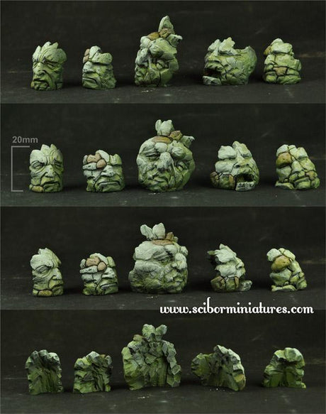 Stone Heads Basing Kit #2 (5) - Gap Games