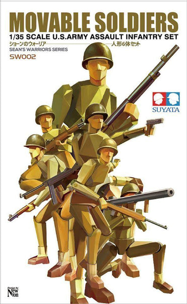 Suyata Movable Soldiers Plastic Model Kit - Gap Games