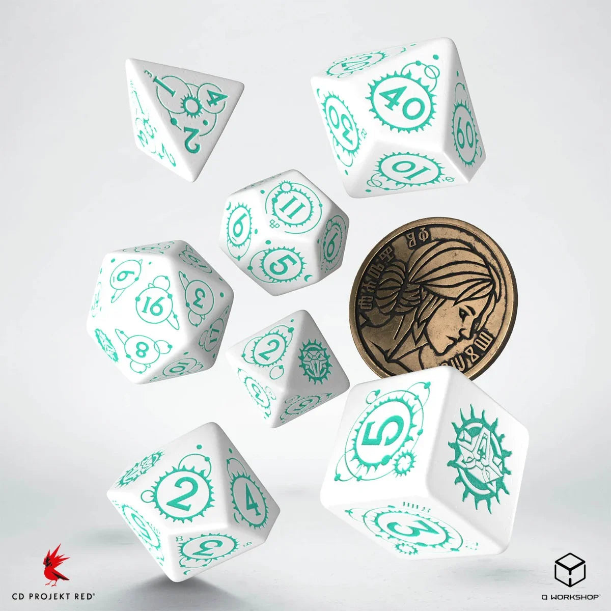 Q Workshop - The Witcher Dice Set Ciri - The Law Of Surprise