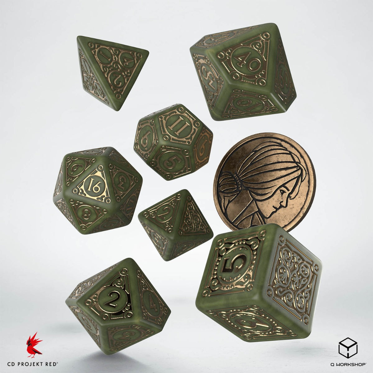 Q Workshop - The Witcher Dice Set Triss - The Fourteenth Of The Hill