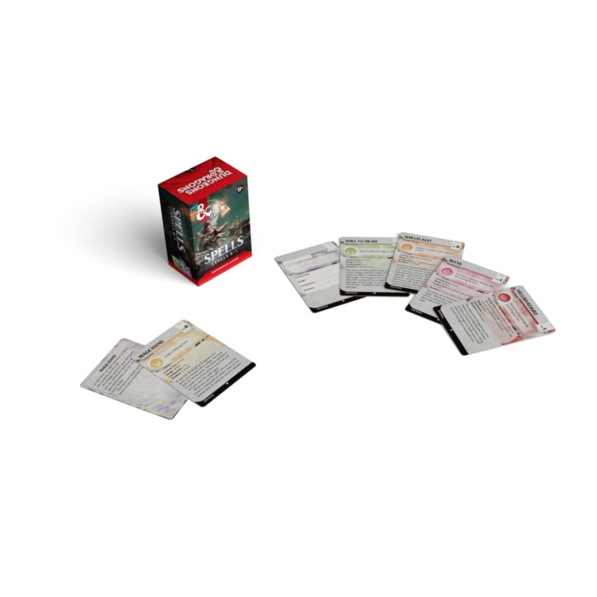 D&D Reference Cards - Spells: Levels 0–1 - Pre-Order