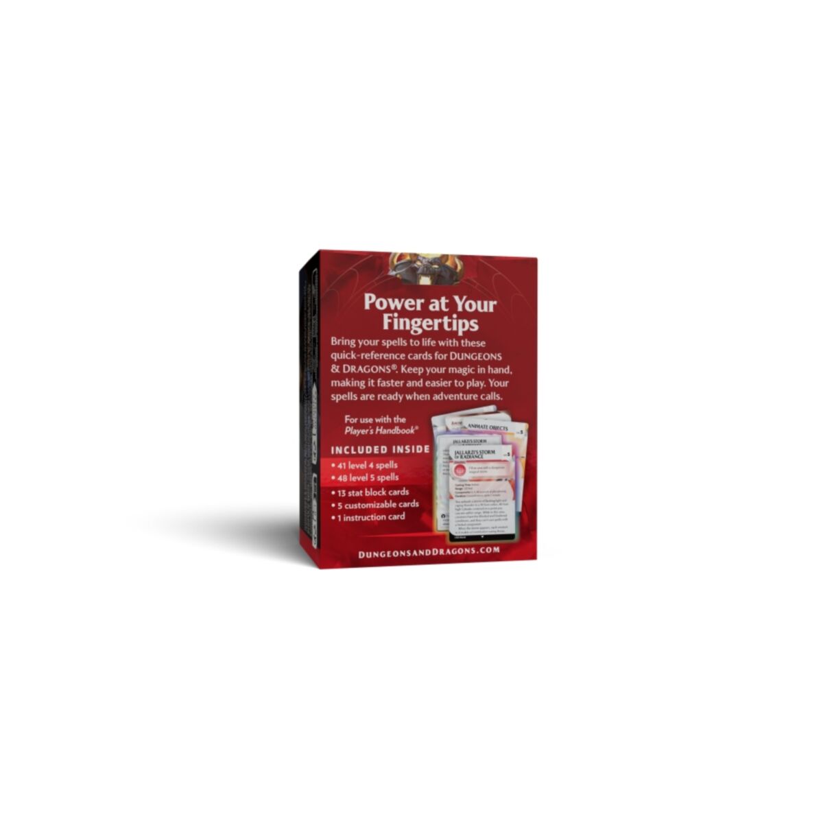 D&D Reference Cards - Spells: Levels 4–5