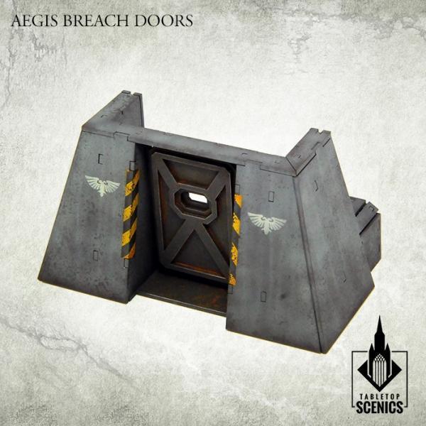 TABLETOP SCENICS Aegis Breach Doors - Gap Games