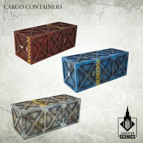 TABLETOP SCENICS Cargo Containers (3) - Gap Games