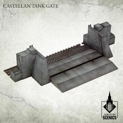TABLETOP SCENICS Castellan Tank Gate - Gap Games