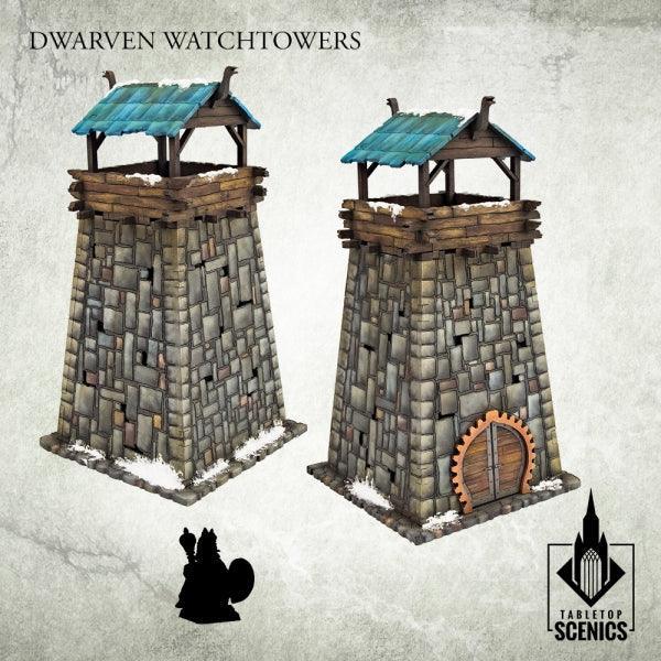 TABLETOP SCENICS Dwarven Watchtowers (2) - Gap Games