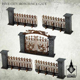 TABLETOP SCENICS Hive City Iron Fence Gate - Gap Games