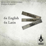TABLETOP SCENICS Hive City News Stand - Gap Games