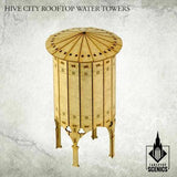 TABLETOP SCENICS Hive City Rooftop Water Towers - Gap Games