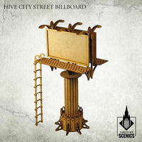TABLETOP SCENICS Hive City Street Billboard - Gap Games