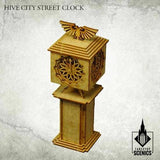 TABLETOP SCENICS Hive City Street Clock - Gap Games